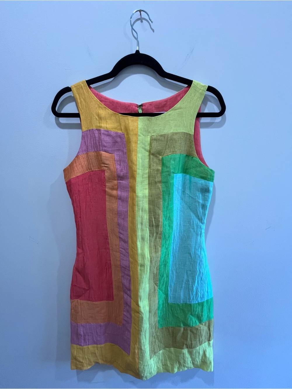 Colorblock Tracy Reese Sleeveless Mini Dress